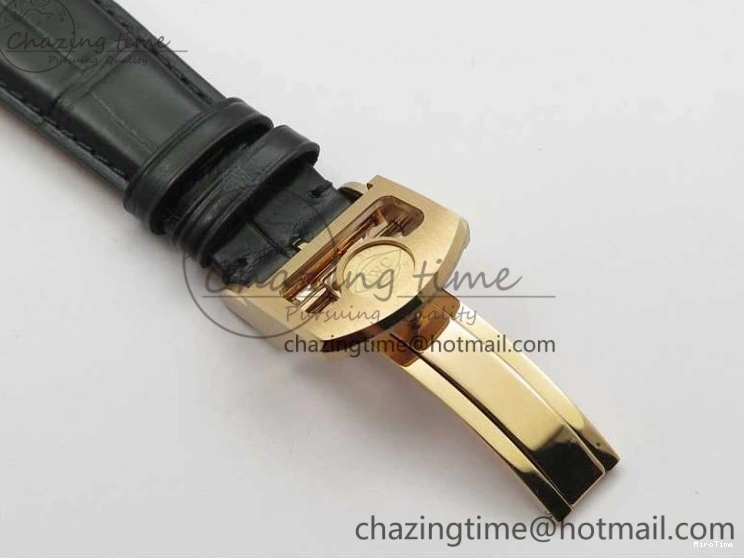 MIROTIME 0304 Premium Portugieser Perpetual Calendar IW503302 RG V9F 1:1 Best Edition Blue Dial on Black Leather Strap A 7098